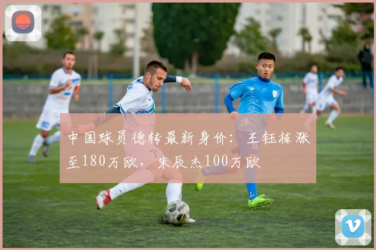 中国球员德转最新身价：王钰栋涨至180万欧，朱辰杰100万欧